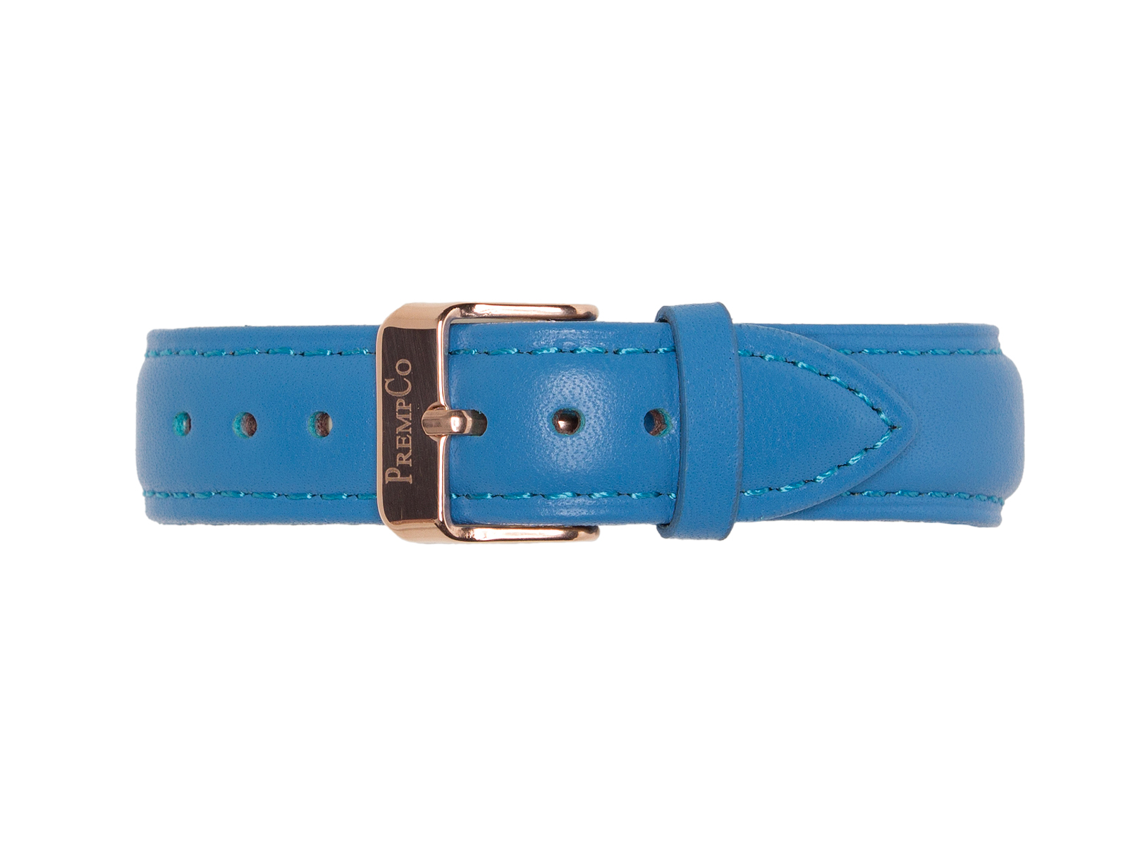 Blaues Schnellwechselband PrempCo Leder Uhrenband Uhrenarmband Schnellwechseluhrenband schnellwechseluhrenarmband