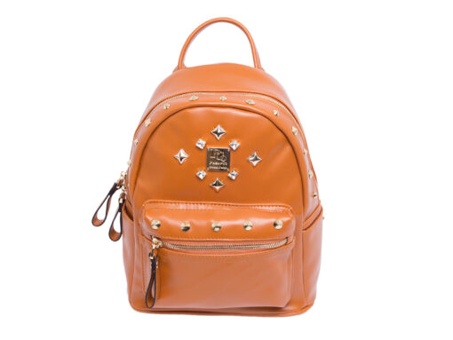 PCo mini damen rucksack Braun Designer Rucksack Luxus