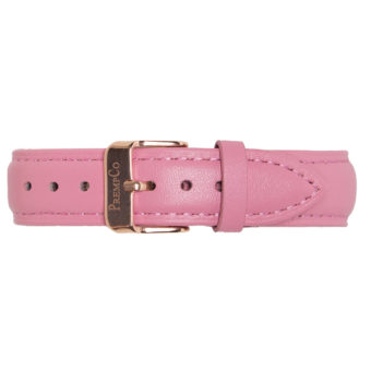 Pinkes Schnellwechselband PrempCo Leder Uhrenband Uhrenarmband Schnellwechseluhrenband schnellwechseluhrenarmband