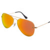 prempco aviator Damen sonnenbrille silber mirror silber gestell (5)