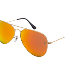 prempco aviator Damen sonnenbrille silber mirror silber gestell (5)