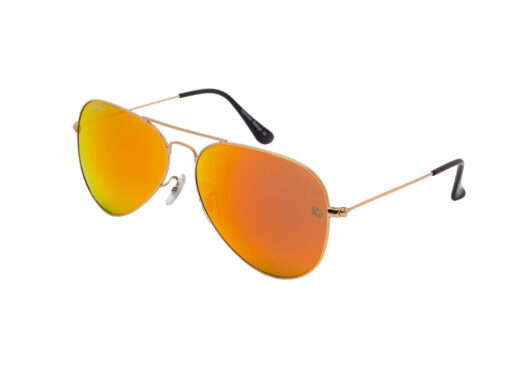 prempco aviator Damen sonnenbrille silber mirror silber gestell (5)