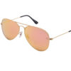 prempco aviator Damen sonnenbrille silber mirror silber gestell (8)