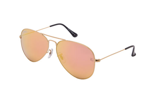 prempco aviator Damen sonnenbrille silber mirror silber gestell (8)